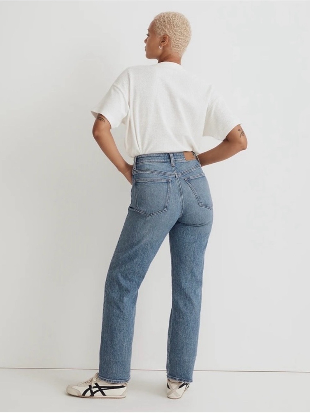 Madewell Curvy '90s Straight Jean in Light Blue Wash Women’s Size 27 - Picture 15 of 15